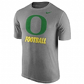 Oregon Ducks Nike Legend Logo Performance WEM T-Shirt - Heather Gray,baseball caps,new era cap wholesale,wholesale hats
